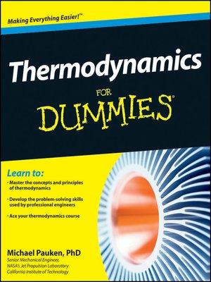 cover image of Thermodynamics For Dummies